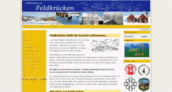 Desktop Screenshot of feldkruecken.de